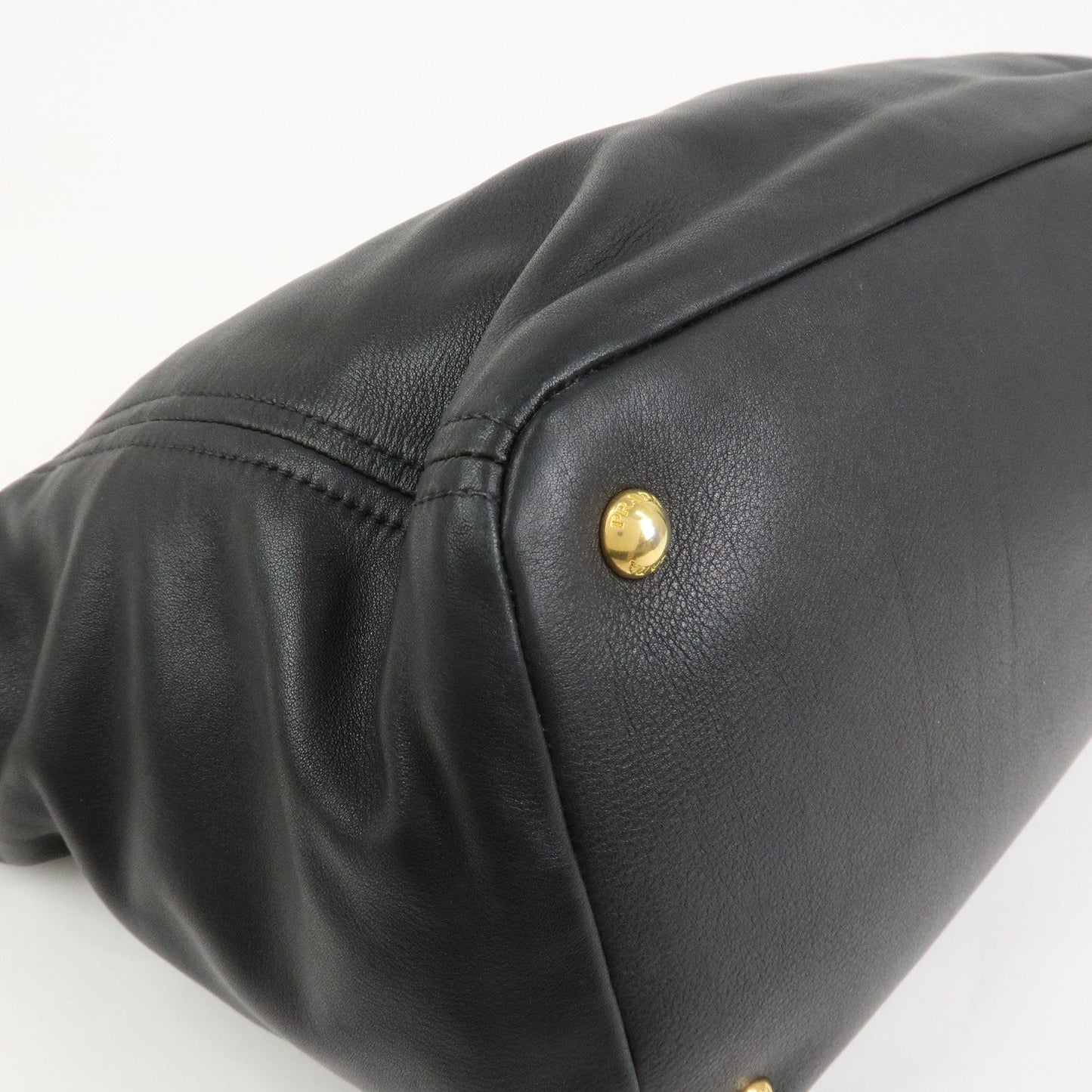 Prada Triangle Logo Leather 2 Way Bag Hand Bag Shoulder Bag BL0685【Pre-order】