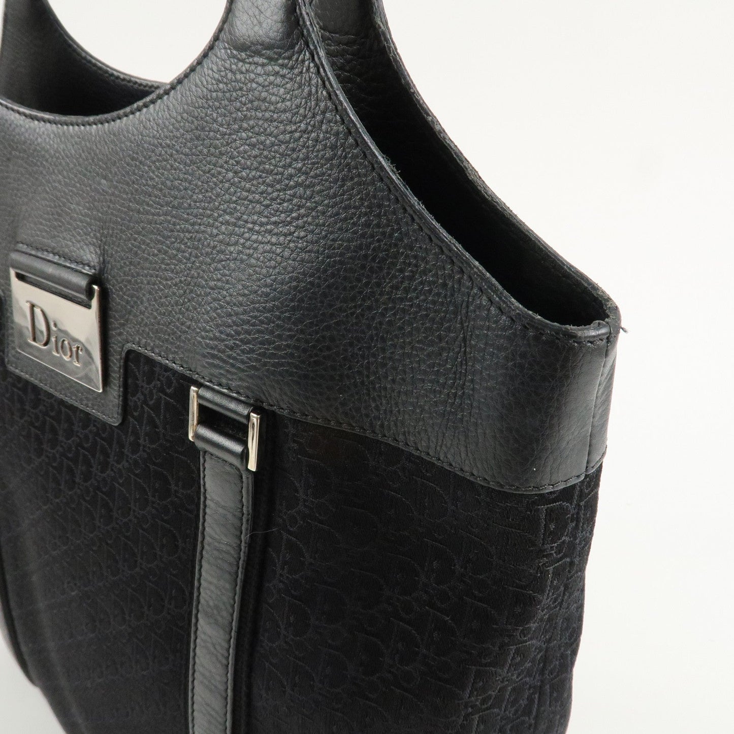 Christian Dior Street Chic Trotter Canvas Leather Tote Bag【Pre-order】