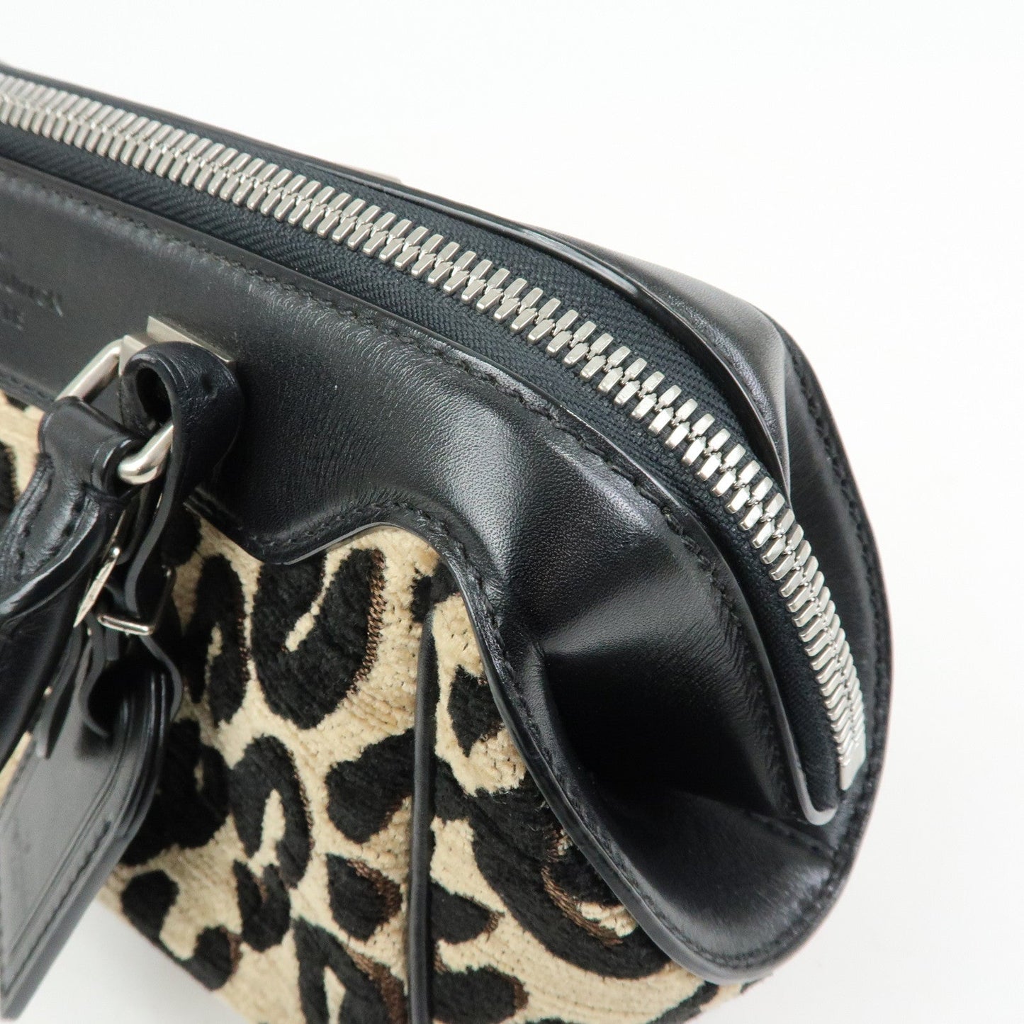 Louis Vuitton Jacquard Canvas Leather Leopard Baby Hand Bag M94257【Pre-order】