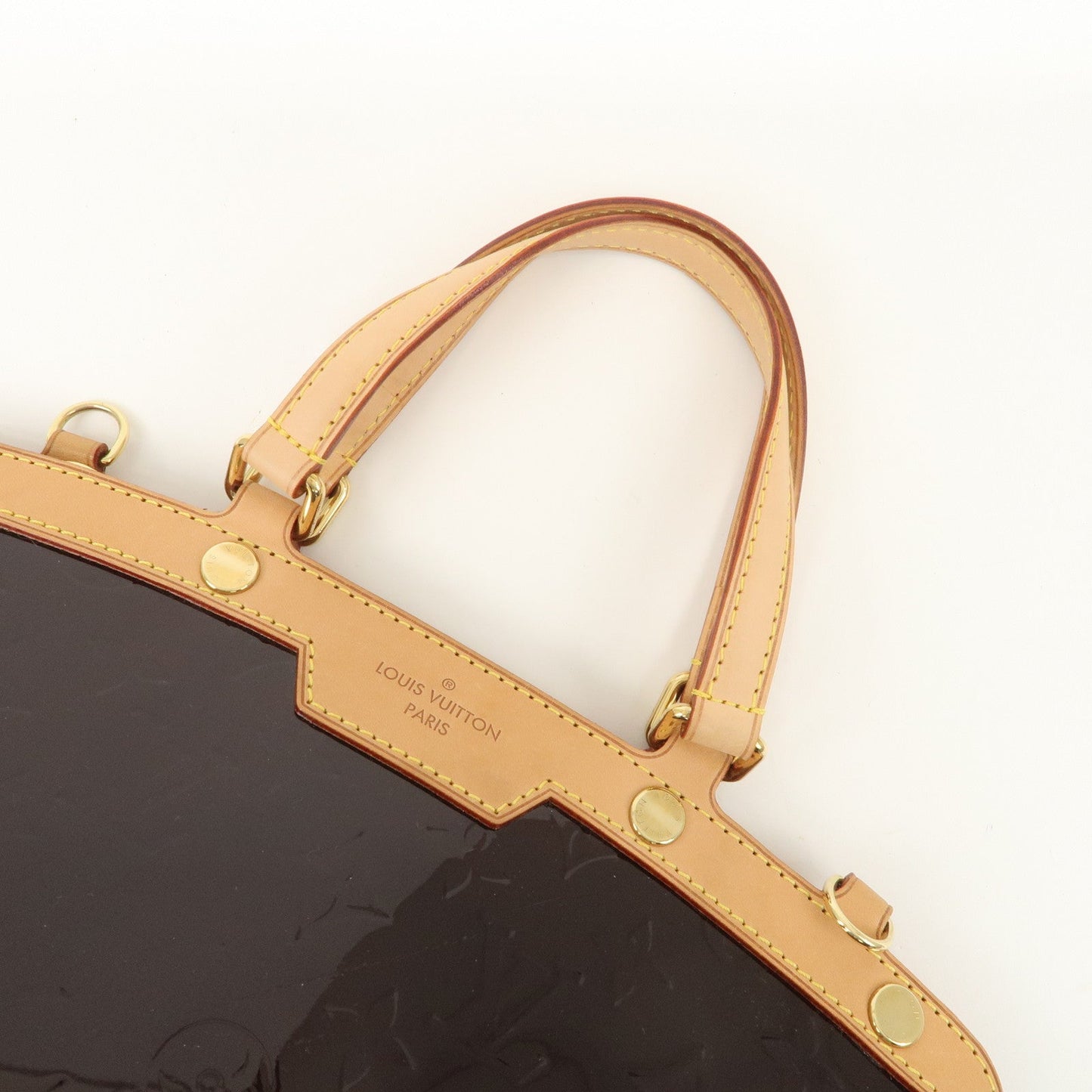 Louis Vuitton Vernis Brea MM 2Way Hand Bag Shoulder Bag Amarante M91619【Pre-order】