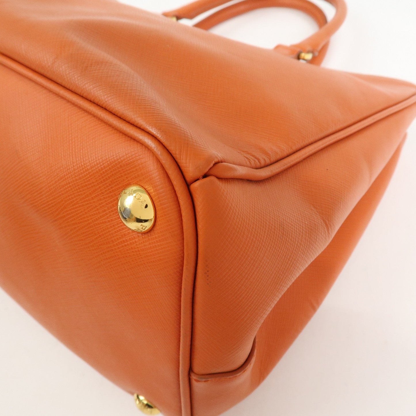 Prada Galleria Saffiano Leather 2Way Bag Orange 1BA274【Pre-order】