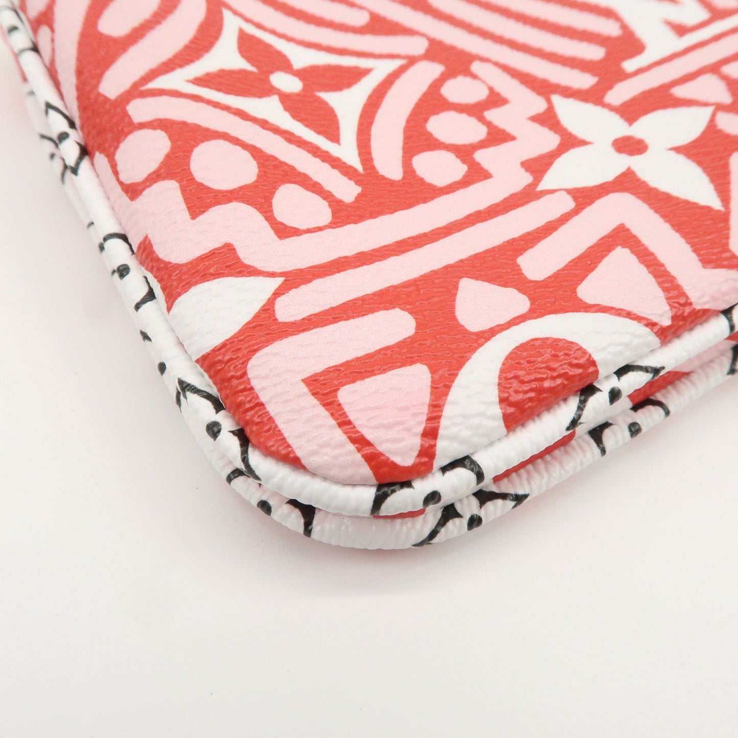 Louis Vuitton Monogram LV Crafty Pochette Double Zip Bag Red M69488【Pre-order】