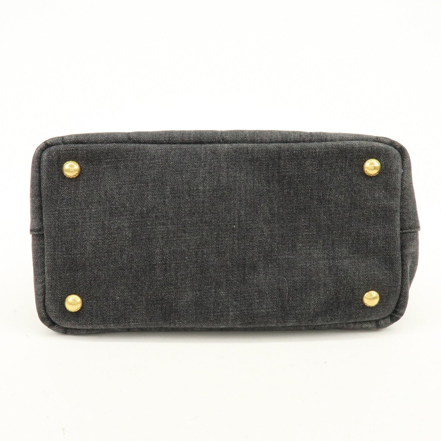Prada Canapa Canvas 2Way Bag Hand Bag Shoulder Bag Black【Pre-order】