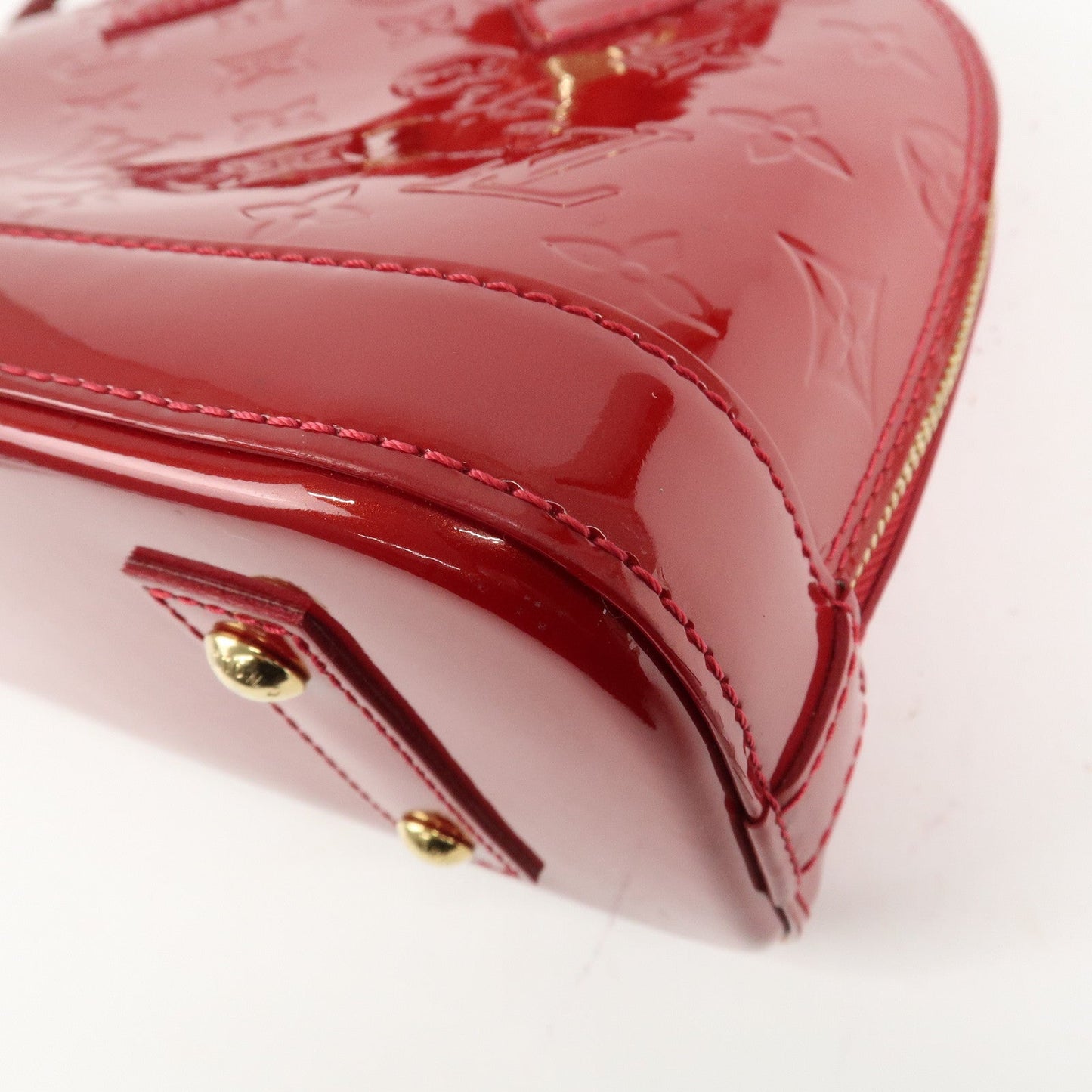 Louis Vuitton Monogram Vernis Alma BB 2Way Bag Red POMME D'AMOUR M91606【Pre-order】
