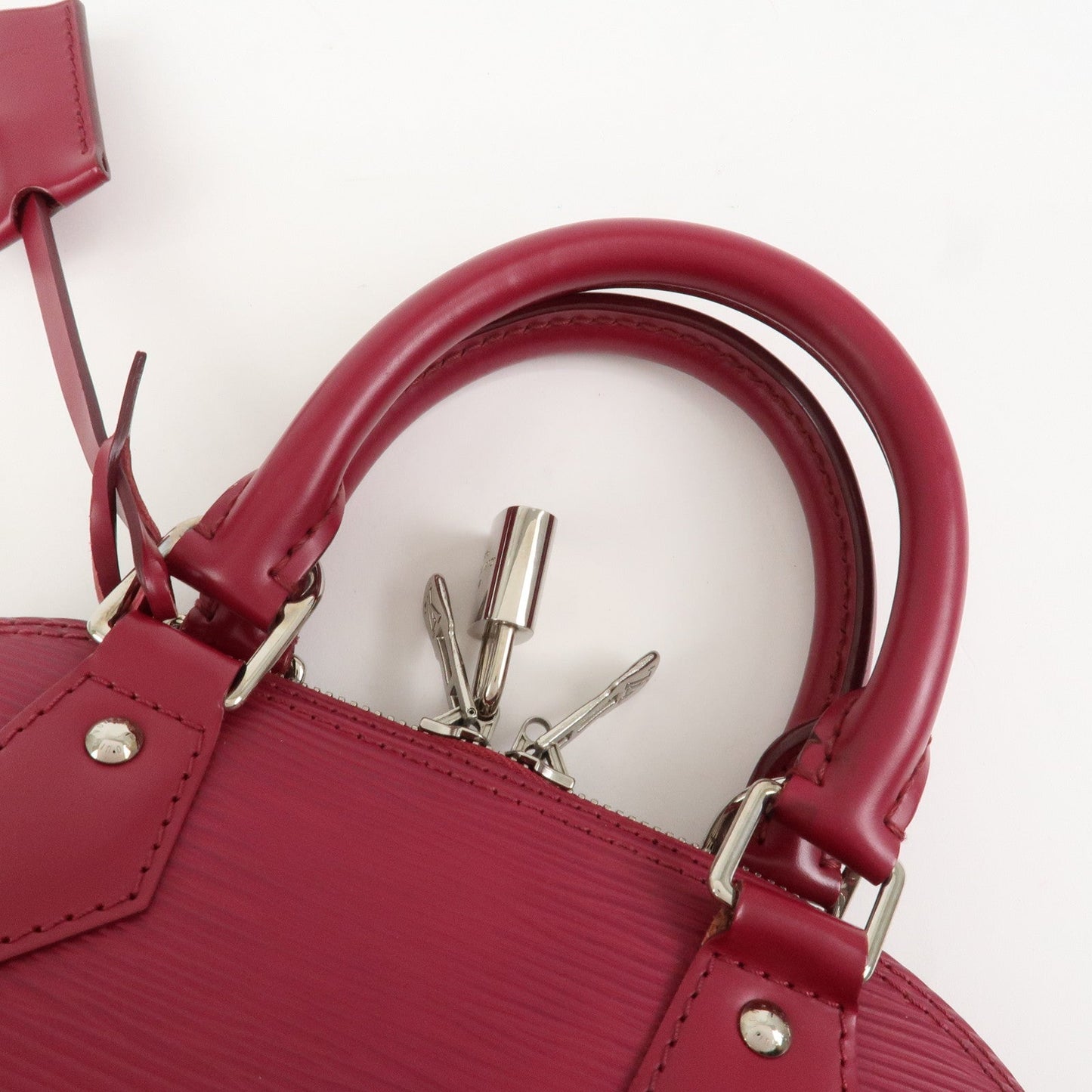 Louis Vuitton Epi Alma BB Hand Bag Shoulder Bag Fuchsia M40851【Pre-order】
