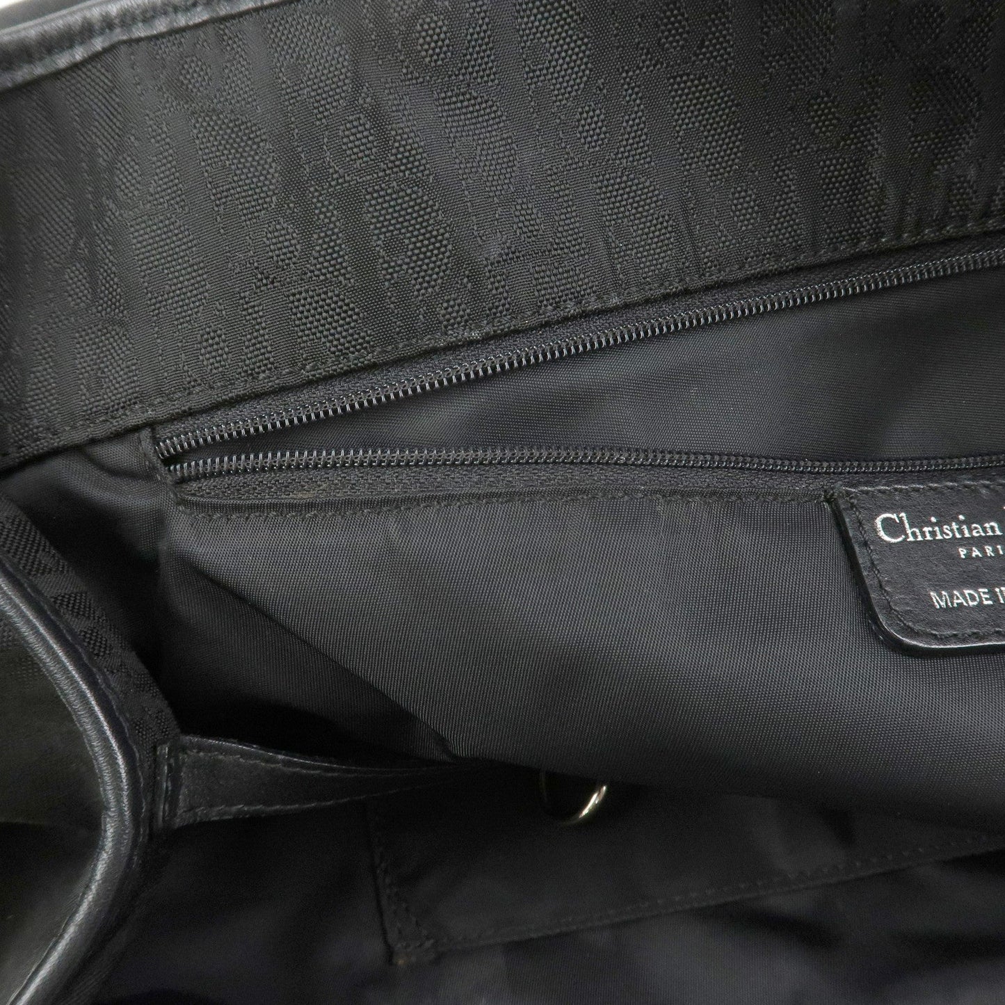 Christian Dior Trotter Nylon Canvas Leather Lovely Shoulder Bag【Pre-order】