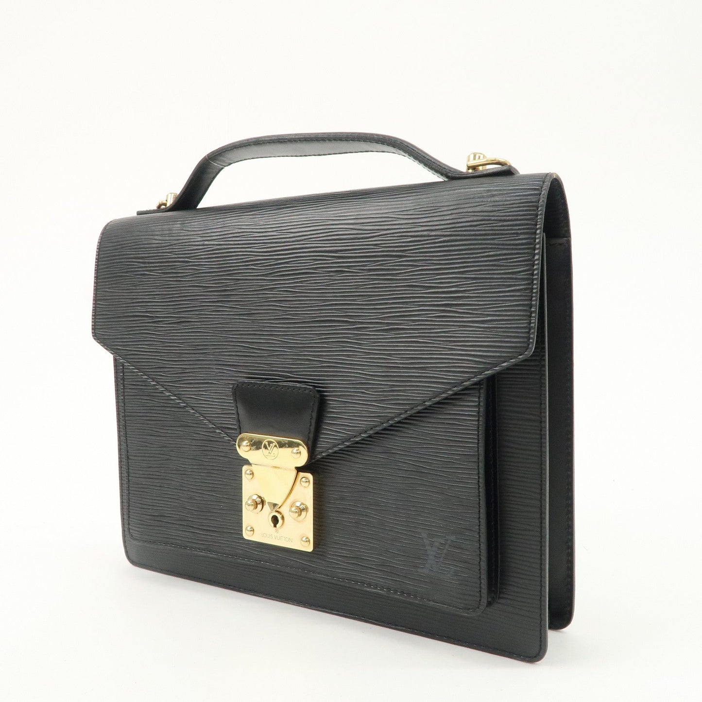 Louis Vuitton Epi Monseau 2Way Shoulder Bag Hand Bag Black M52122【Pre-order】