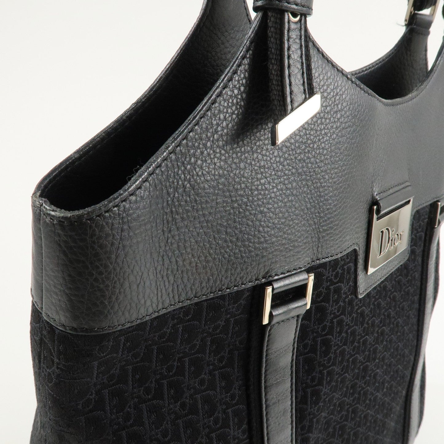 Christian Dior Street Chic Trotter Canvas Leather Tote Bag【Pre-order】