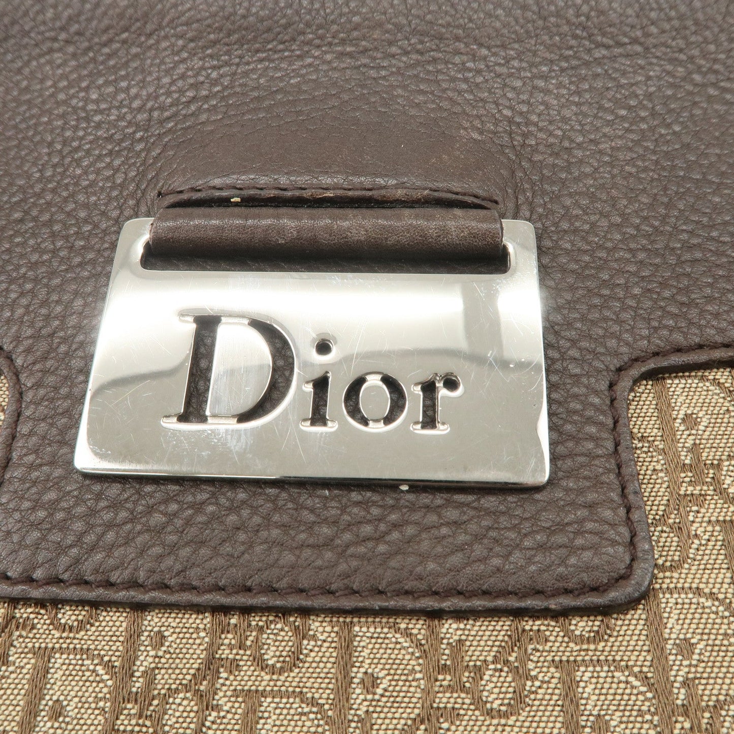Christian Dior Street Chic Trotter Canvas Leather Shoulder Bag【Pre-order】