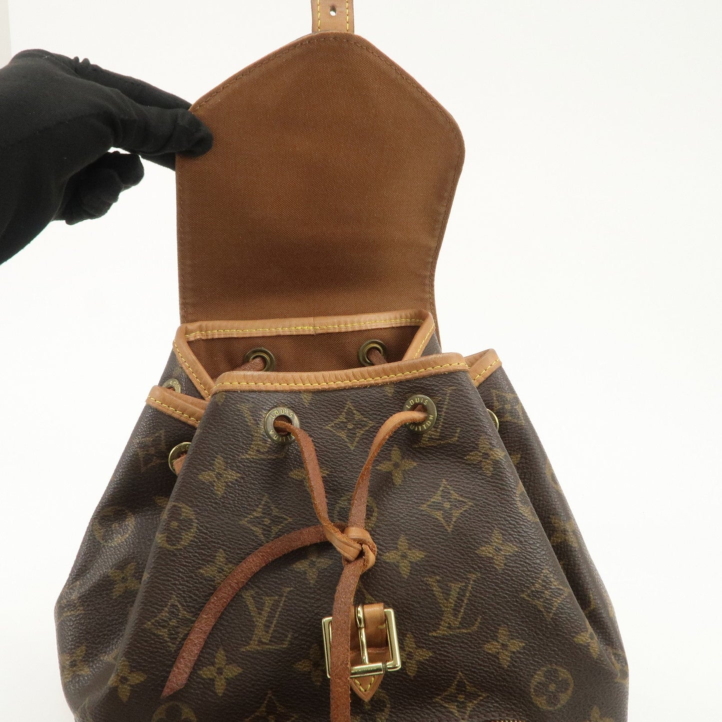 Louis Vuitton Monogram Montsouris MM Backpack Brown M51136【Pre-order】
