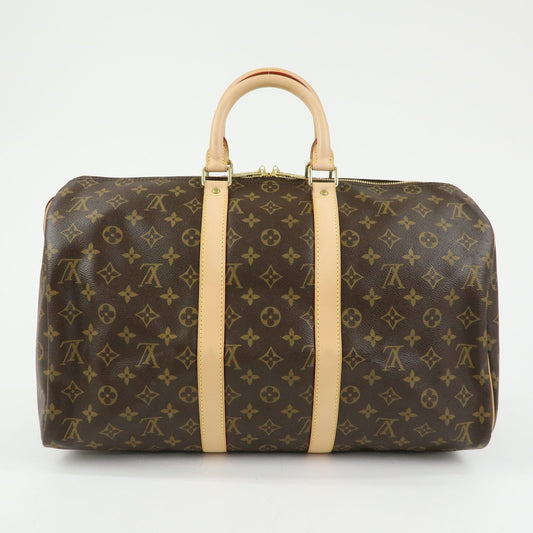Louis Vuitton Monogram Keep All 45 Boston Bag Brown M41428【Pre-order】