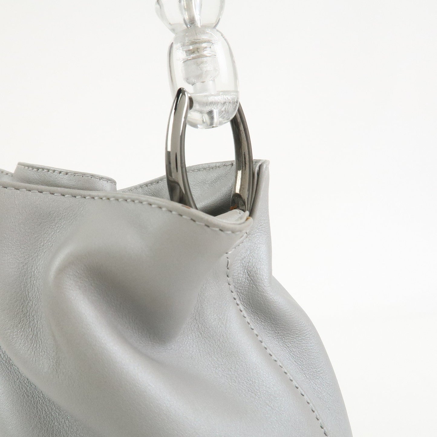 Christian Dior Maris Pearl Leather Hand Bag【Pre-order】