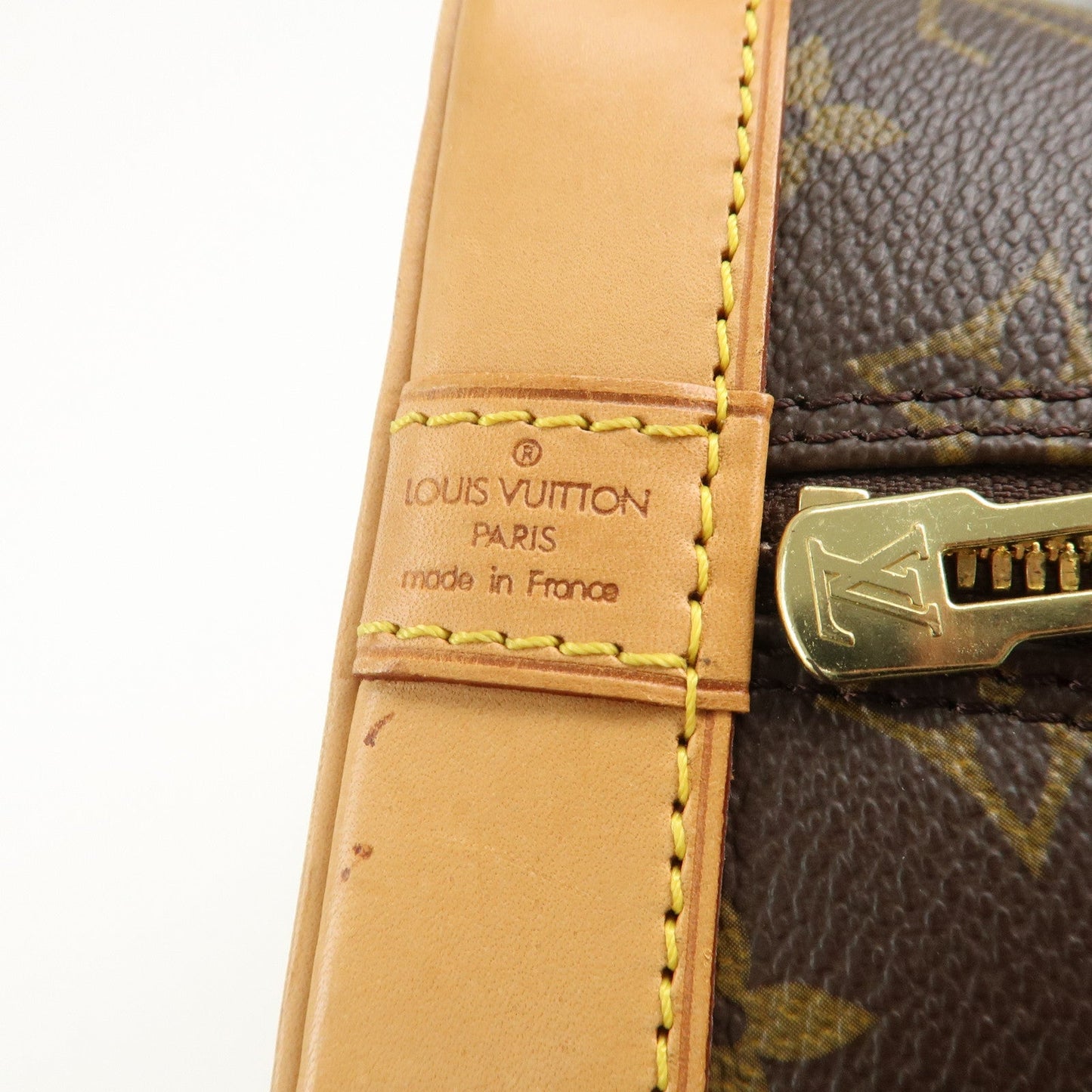 Louis Vuitton Monogram Canvas Alma Hand Bag Brown M51130 Used【Pre-order】