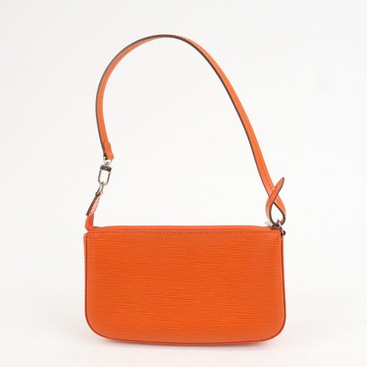 Louis Vuitton Epi Pochette Accessoires Pouch New Style Piment Orange M40778【Pre-order】