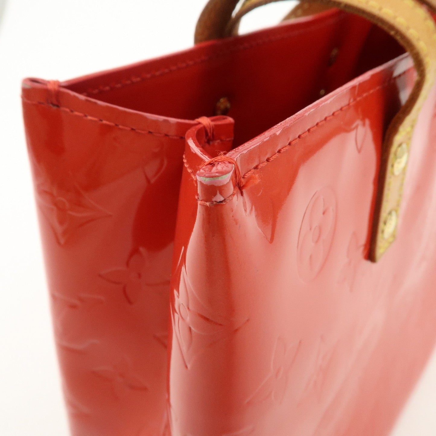 Louis Vuitton Monogram Vernis Lead PM Hand Bag Rouge M91088【Pre-order】