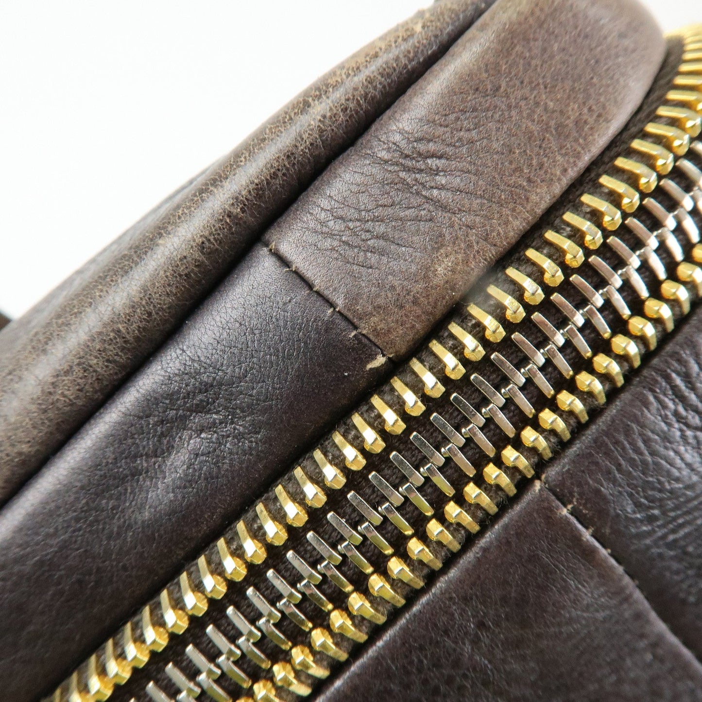 Prada Logo Leather 2Way Bag Hand Bag Shoulder Bag Brown BL0472【Pre-order】