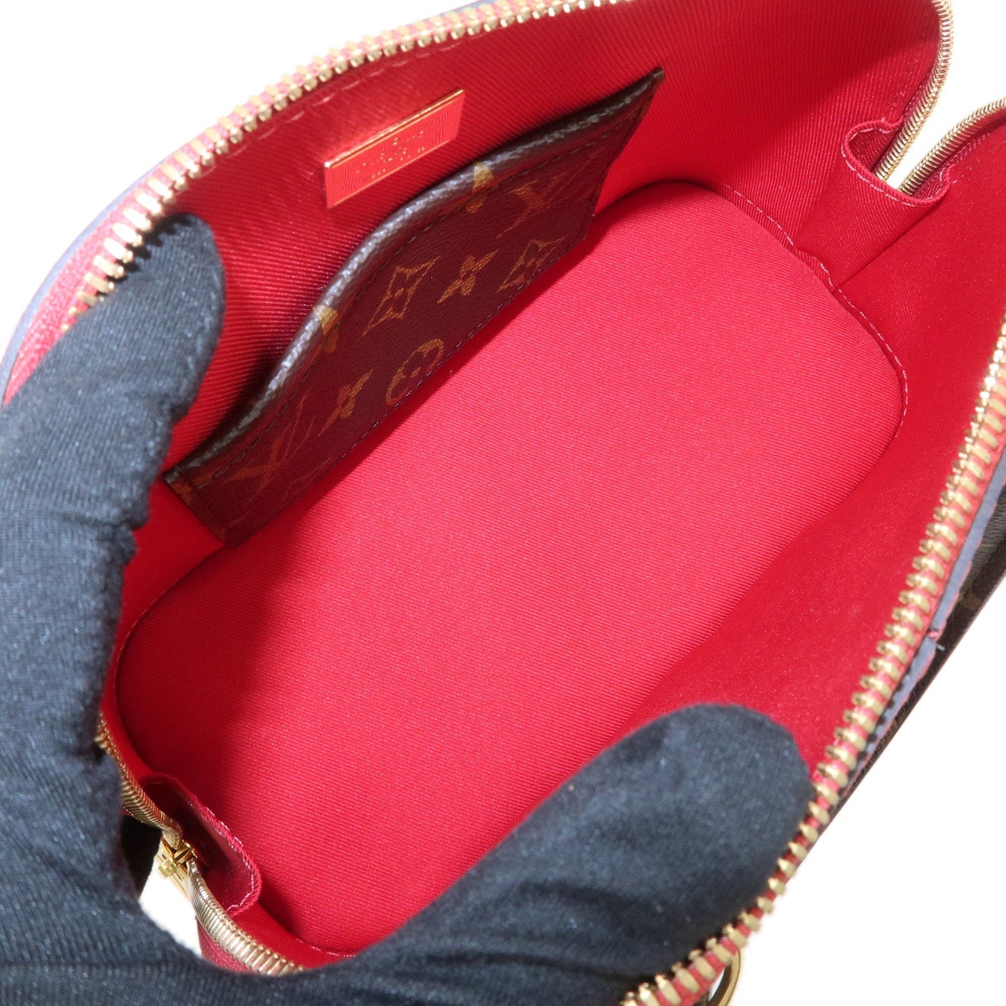 Louis Vuitton Vernis Alma BB Miroir 2Way Bag Hand Bag M52498【Pre-order】