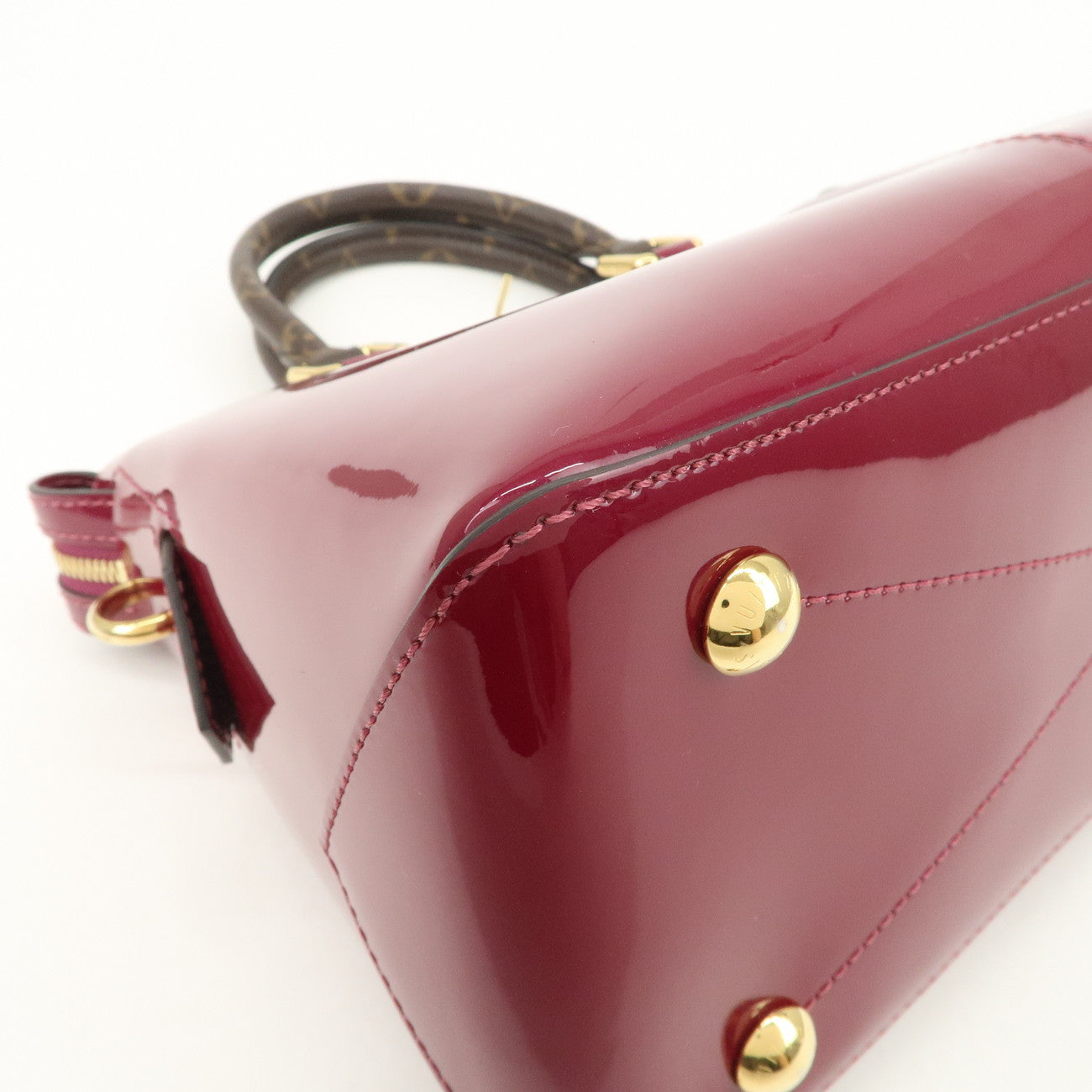 Louis Vuitton Vernis Monogram Tote Miroir 2Way Bag Magenta M54640【Pre-order】