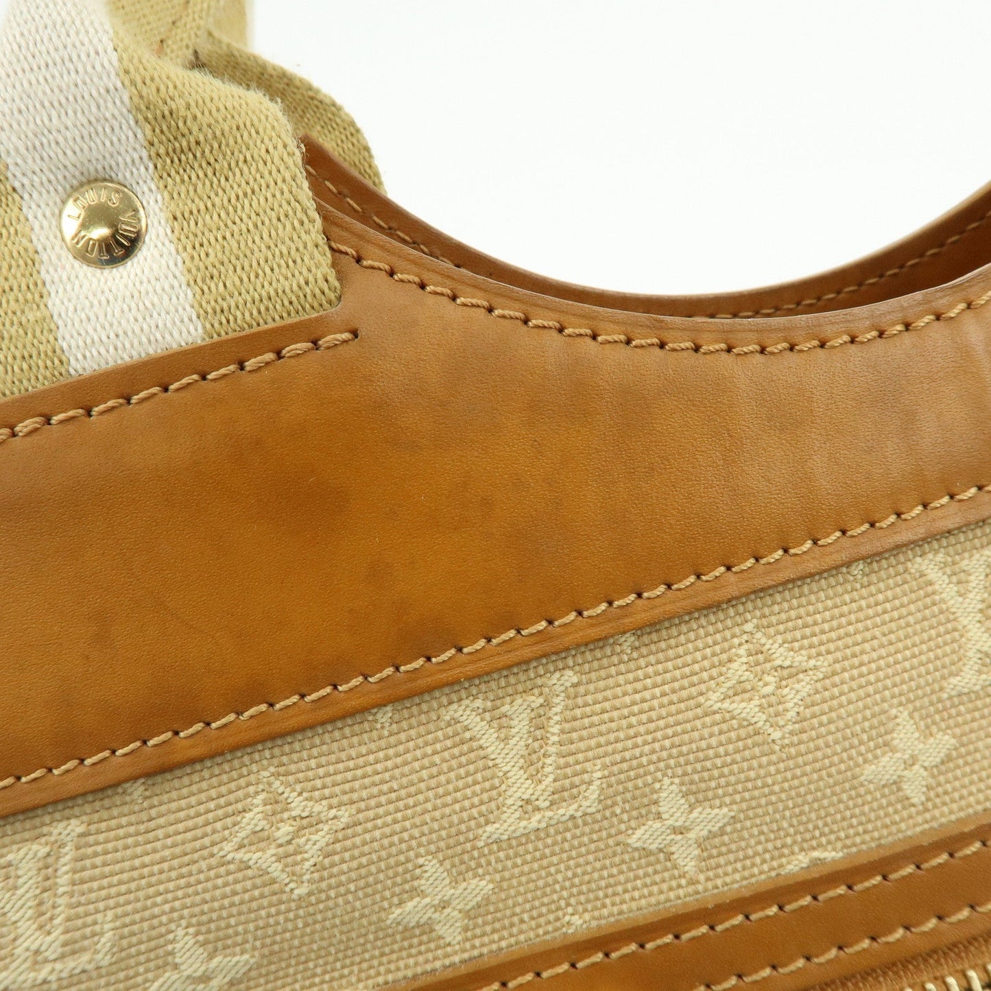 Louis Vuitton Monogram Mini Sac Catherine Hand Bag Beige M92328【Pre-order】