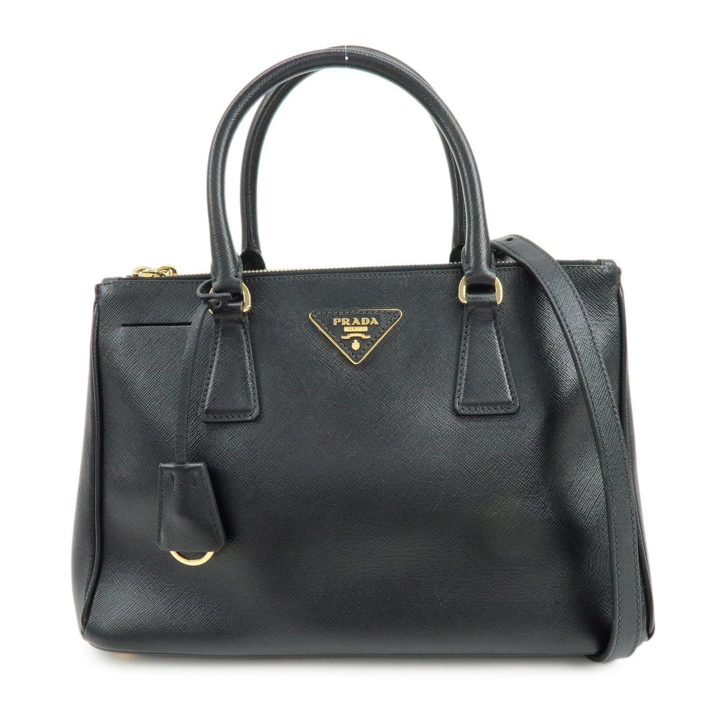 Prada Traingle Logo Galleria Saffiano Leather 2Way Hand Bag 1BA863【Pre-order】