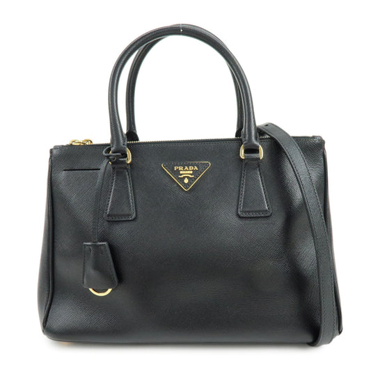 Prada Traingle Logo Galleria Saffiano Leather 2Way Hand Bag 1BA863【Pre-order】