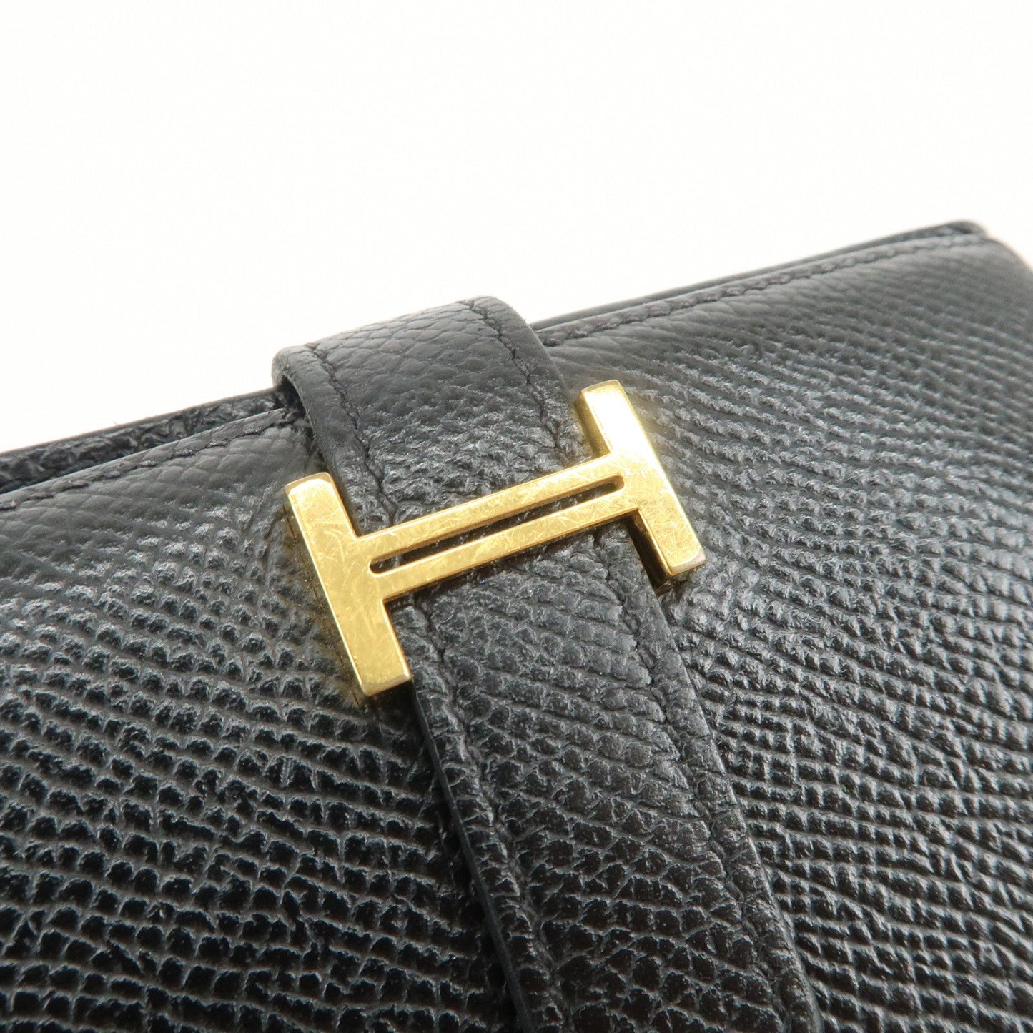 Hermes Bearn Mini Veau Epsom Bi-fold Compact Wallet Z Stamped【Pre-order】