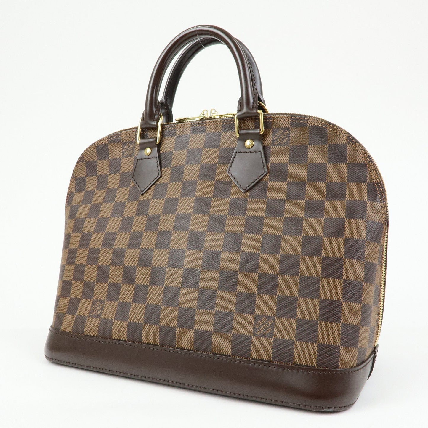 Louis Vuitton Damier Canvas Leather Alma PM Hand Bag Brown N51131【Pre-order】