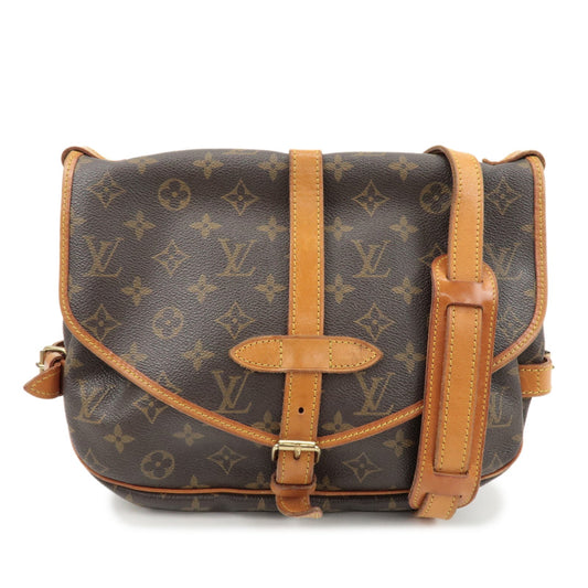 Louis Vuitton Monogram Saumur 30 Shoulder Bag Brown M42256【Pre-order】