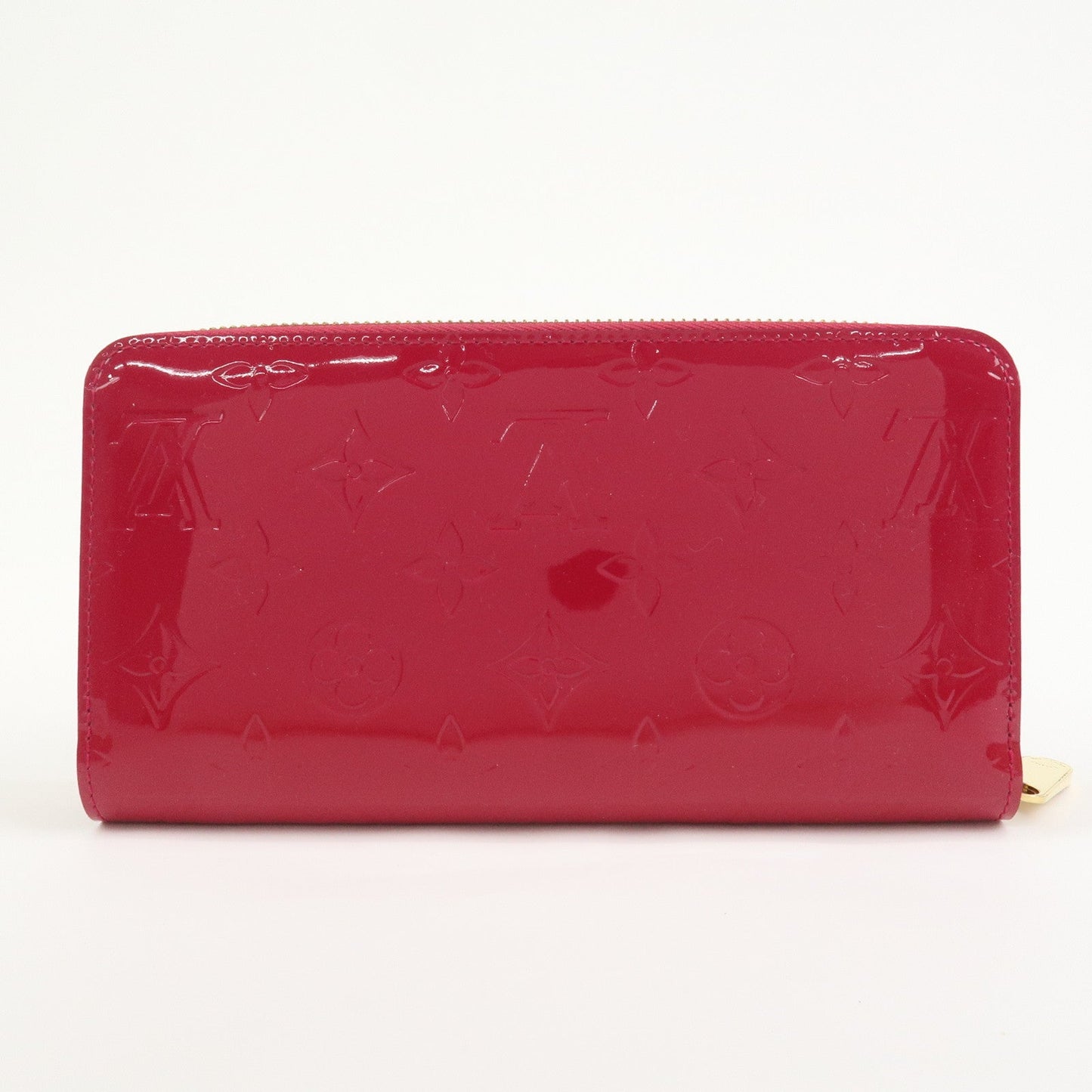 Louis Vuitton Monogram Vernis Round Zippy Wallet Rose Indien M91597【Pre-order】