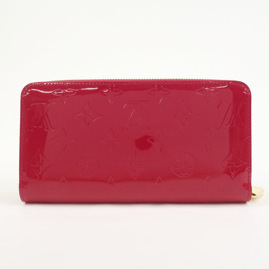 Louis Vuitton Monogram Vernis Round Zippy Wallet Rose Indien M91597【Pre-order】