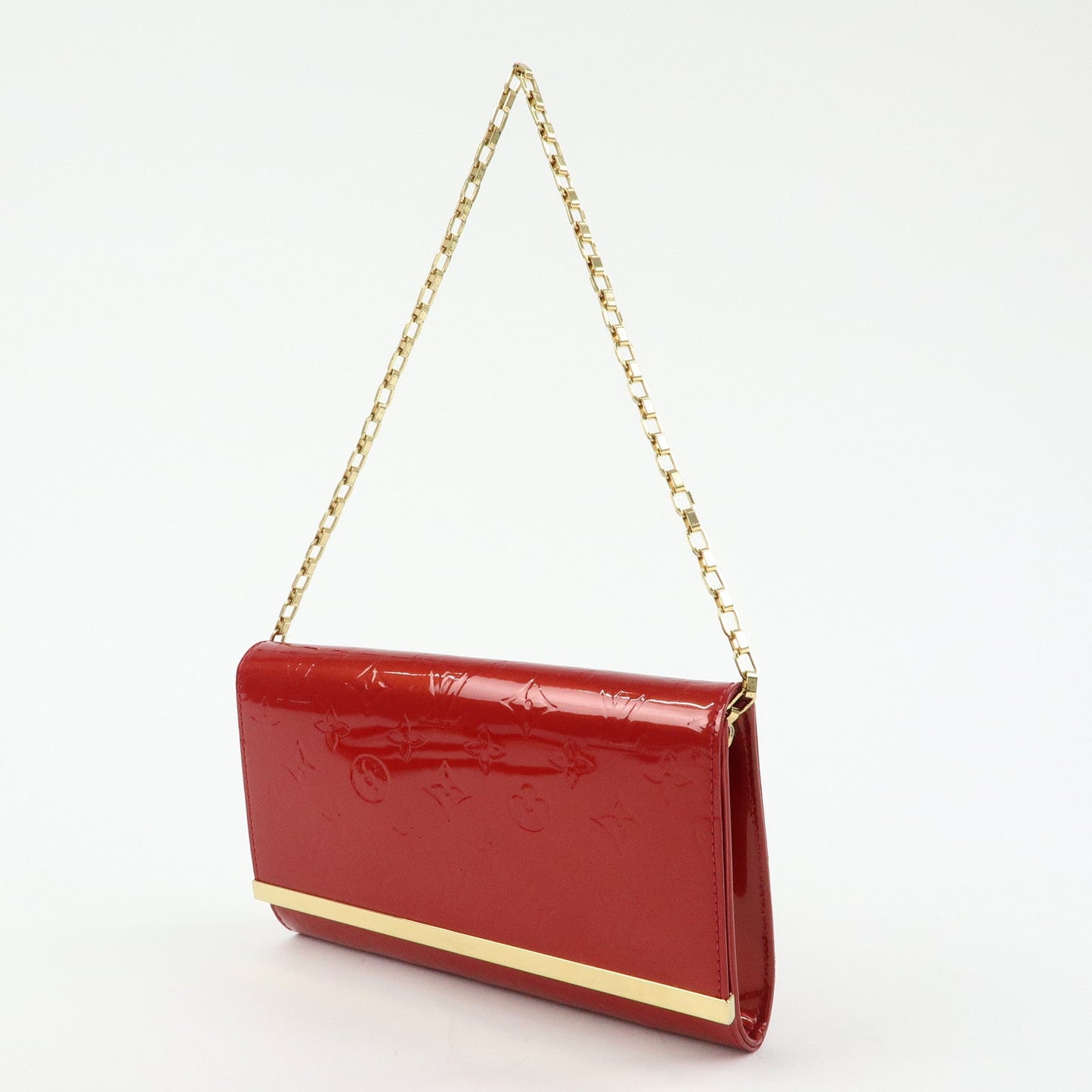 Louis Vuitton Monogram Vernis Leather Clutch Ana 3Way Bag M90095【Pre-order】