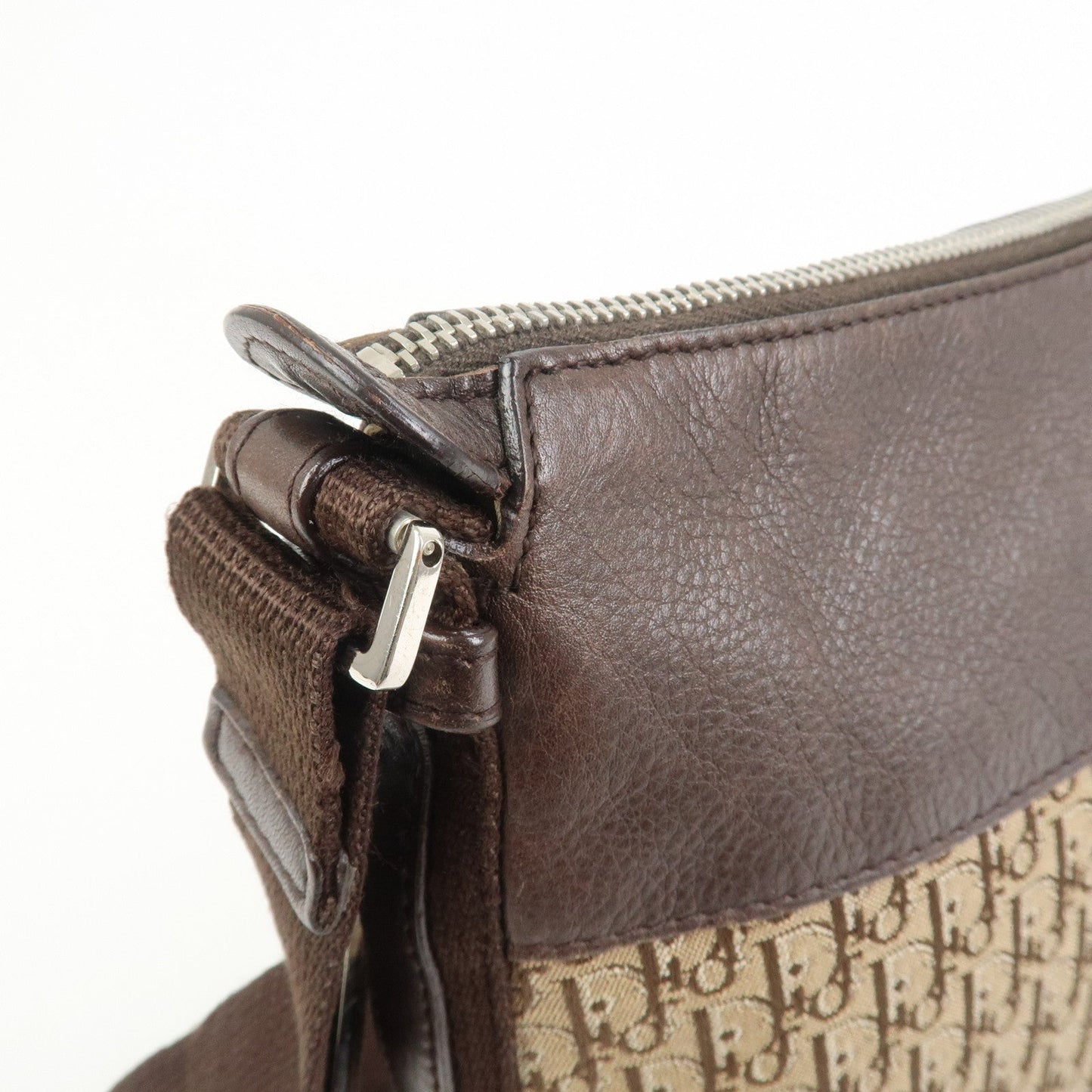 Christian Dior Street Chic Trotter Canvas Leather Shoulder Bag【Pre-order】