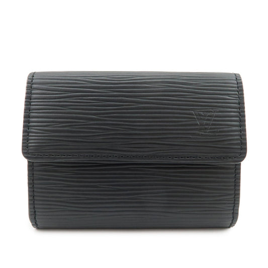 Louis Vuitton Epi Leather Ludlow Coin Case Card Case Noir M63302【Pre-order】
