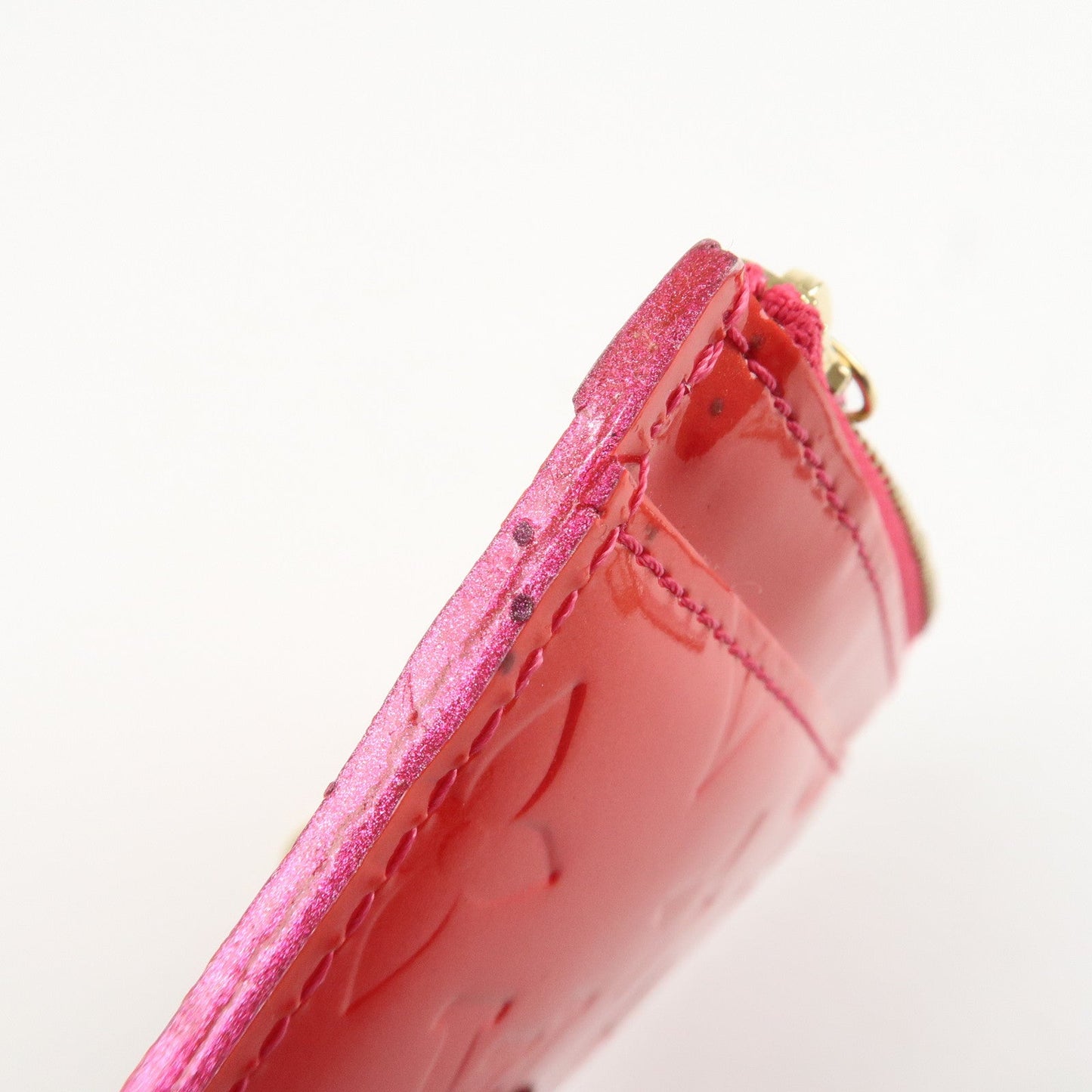 Louis Vuitton Vernis Pochette Cles Coin Case NM Rose Pop M93637【Pre-order】