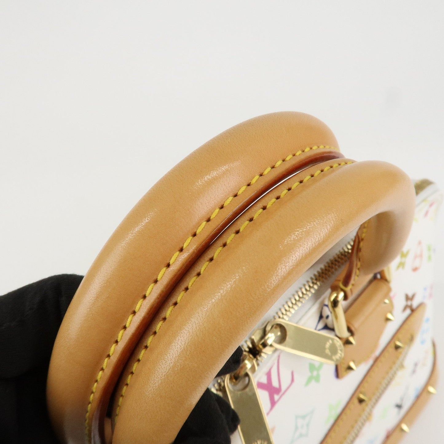 Louis Vuitton Monogram Multicolor Alma Hand Bag Blanc M92647【Pre-order】