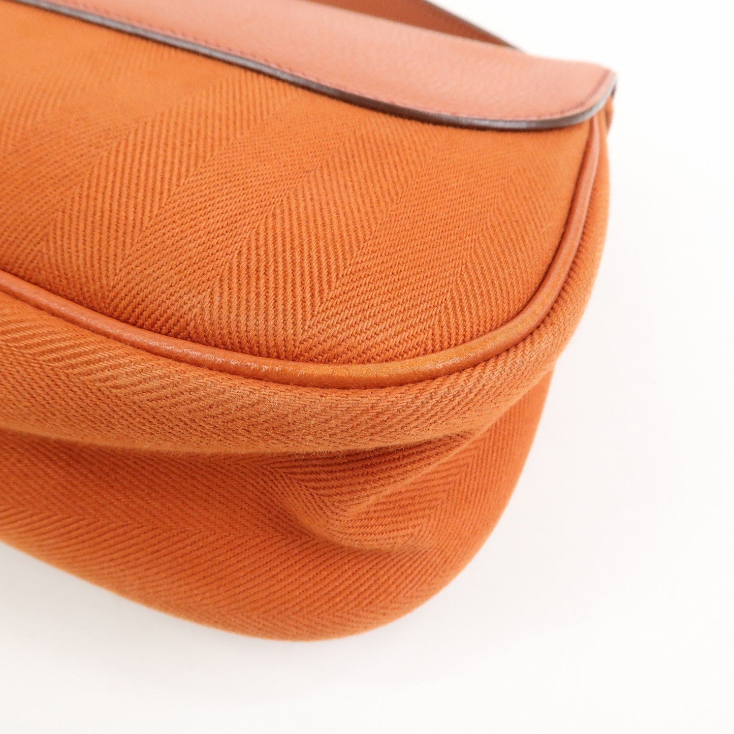 Hermes Sac Colorado MM Toile H Leather □I Stamped Shoulder Bag【Pre-order】