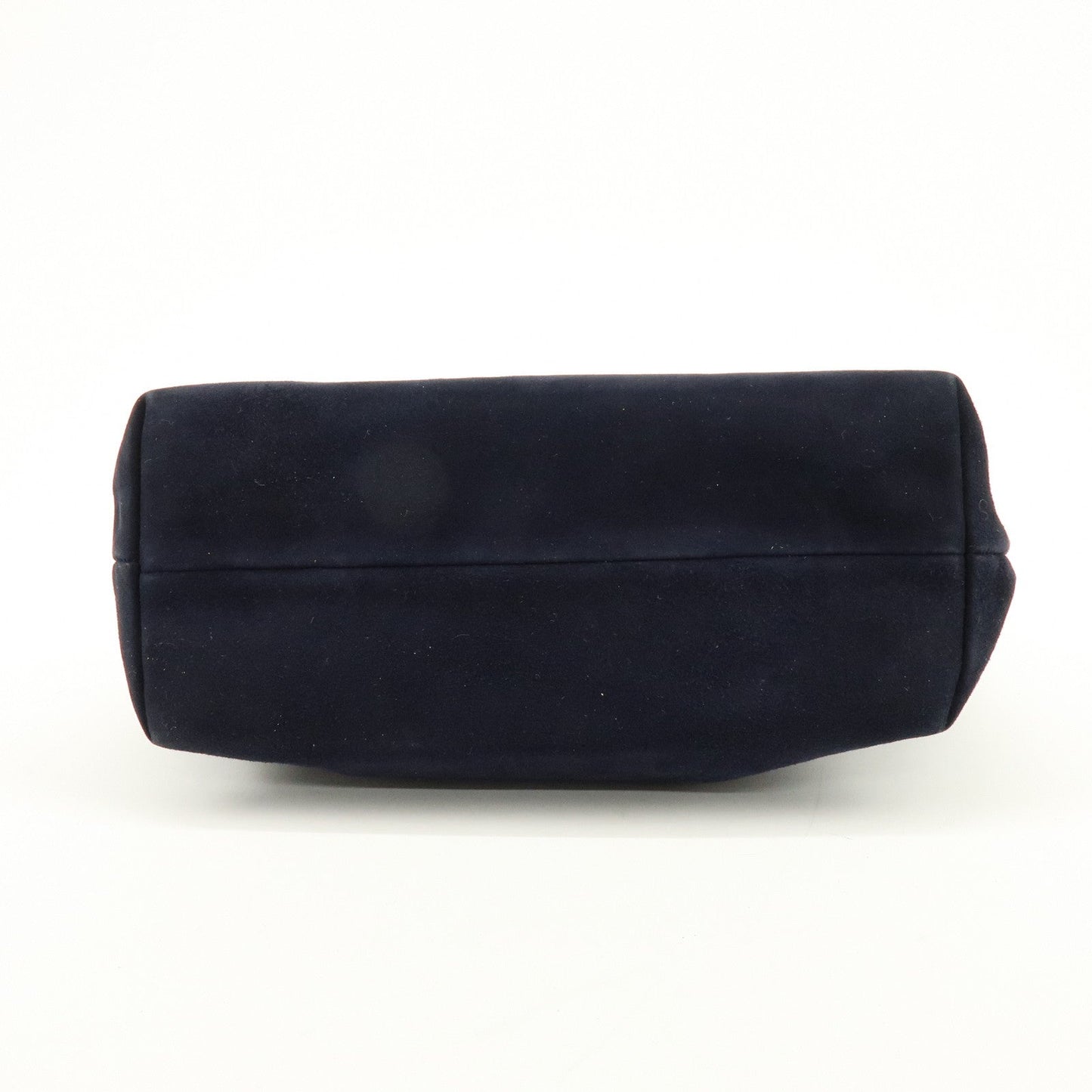 Prada Logo Suede Chain Shoulder Bag Tote Bag Dark Navy【Pre-order】