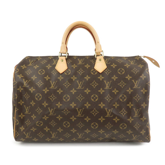 Louis Vuitton Monogram Speedy 40 Hand Bag Boston Bag Brown M41522【Pre-order】
