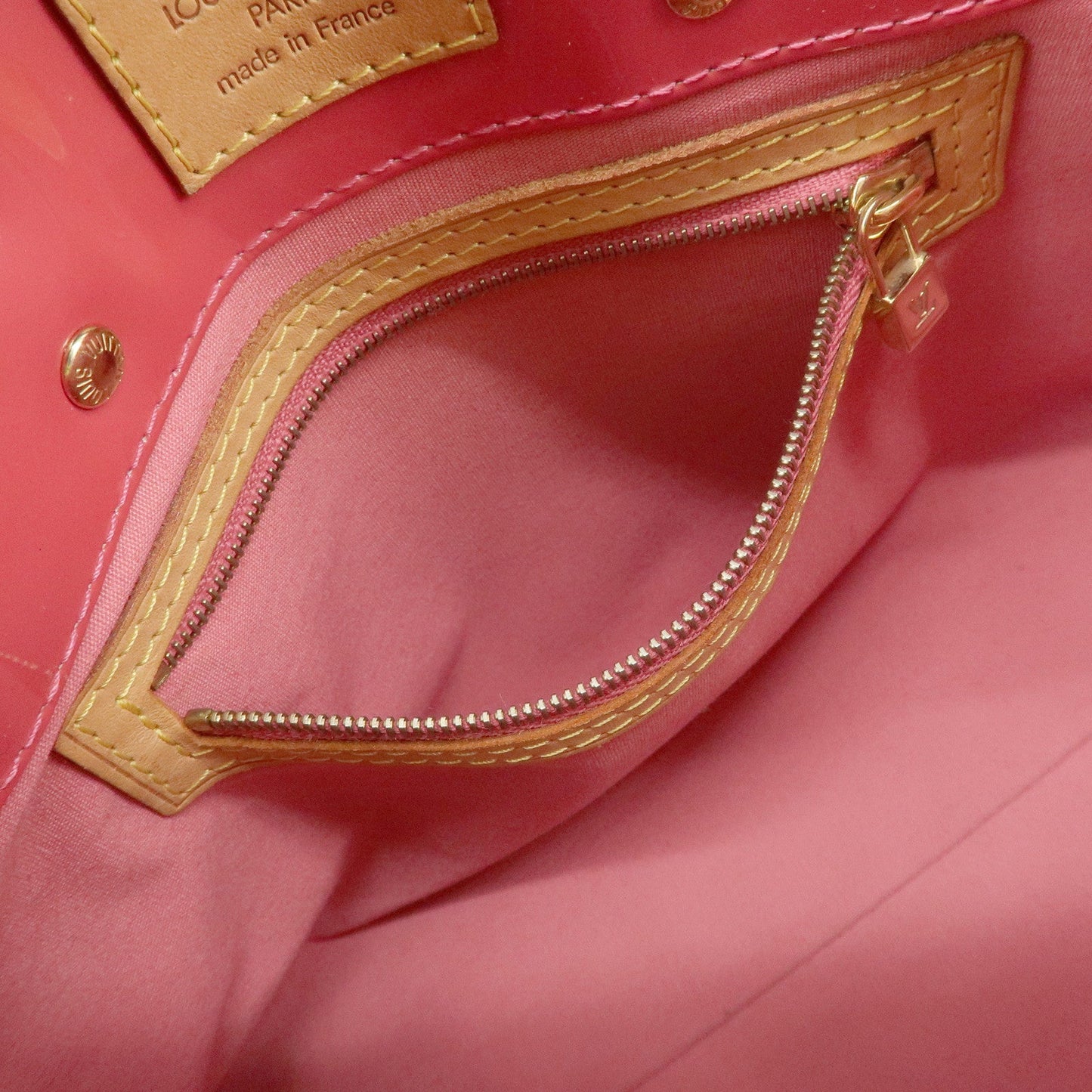 Louis Vuitton Monogram Vernis Lead PM Hand Bag Framboise M9132F【Pre-order】