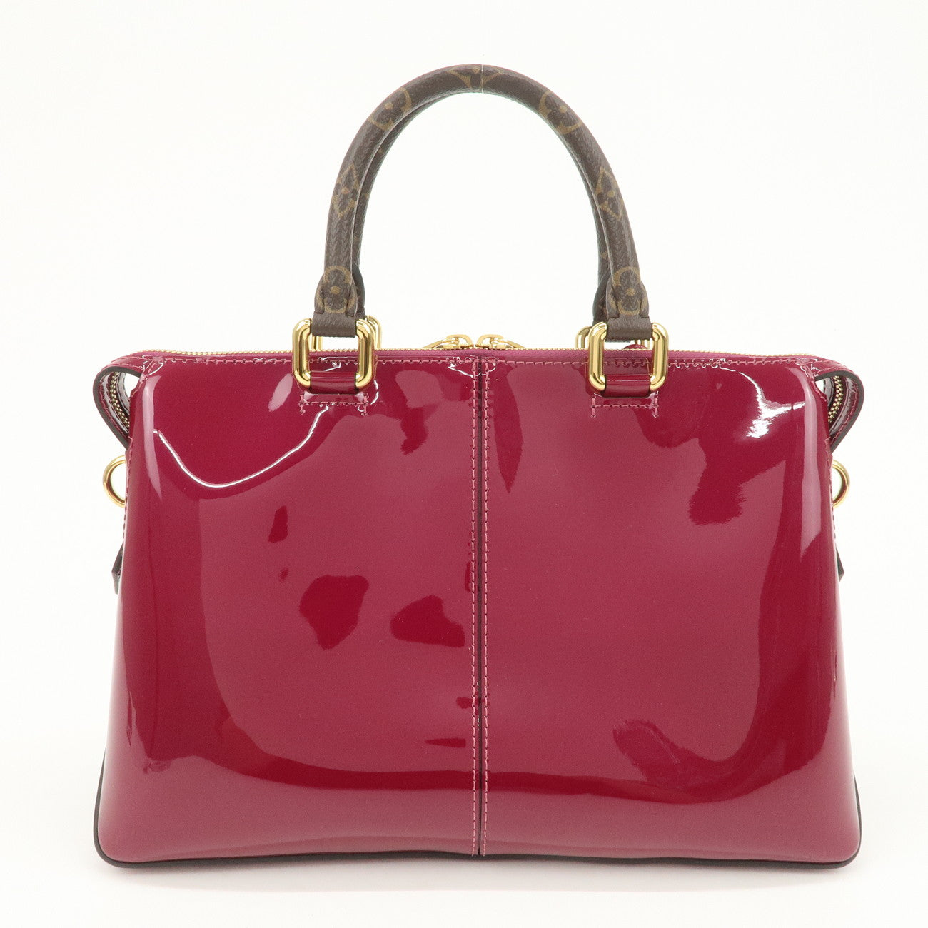 Louis Vuitton Vernis Monogram Tote Miroir 2Way Bag Magenta M54640【Pre-order】