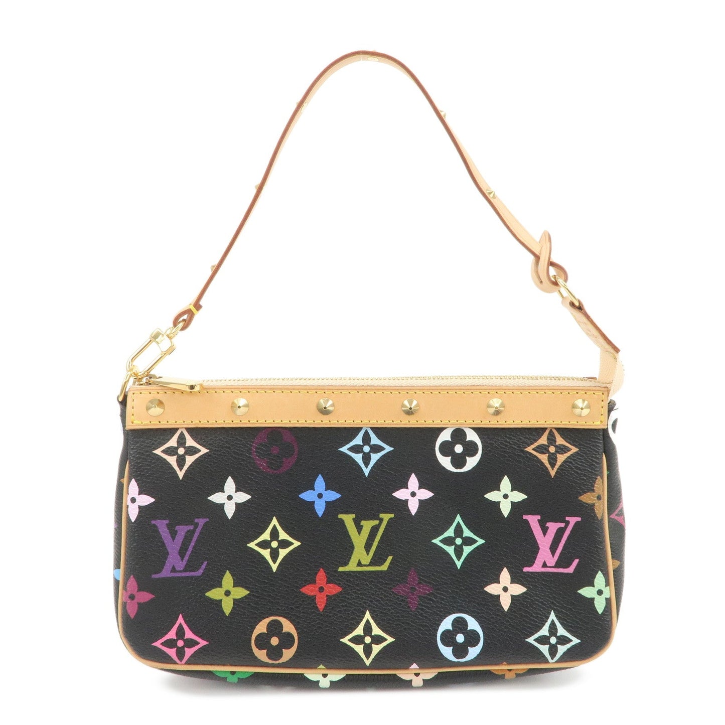Louis Vuitton Monogram Multicolor Pochette Accessoires Noir M92648【Pre-order】