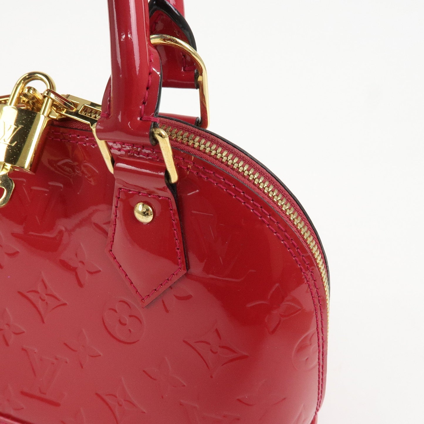 Louis Vuitton Monogram Vernis Alma BB 2Way Bag Hand Bag M91771【Pre-order】