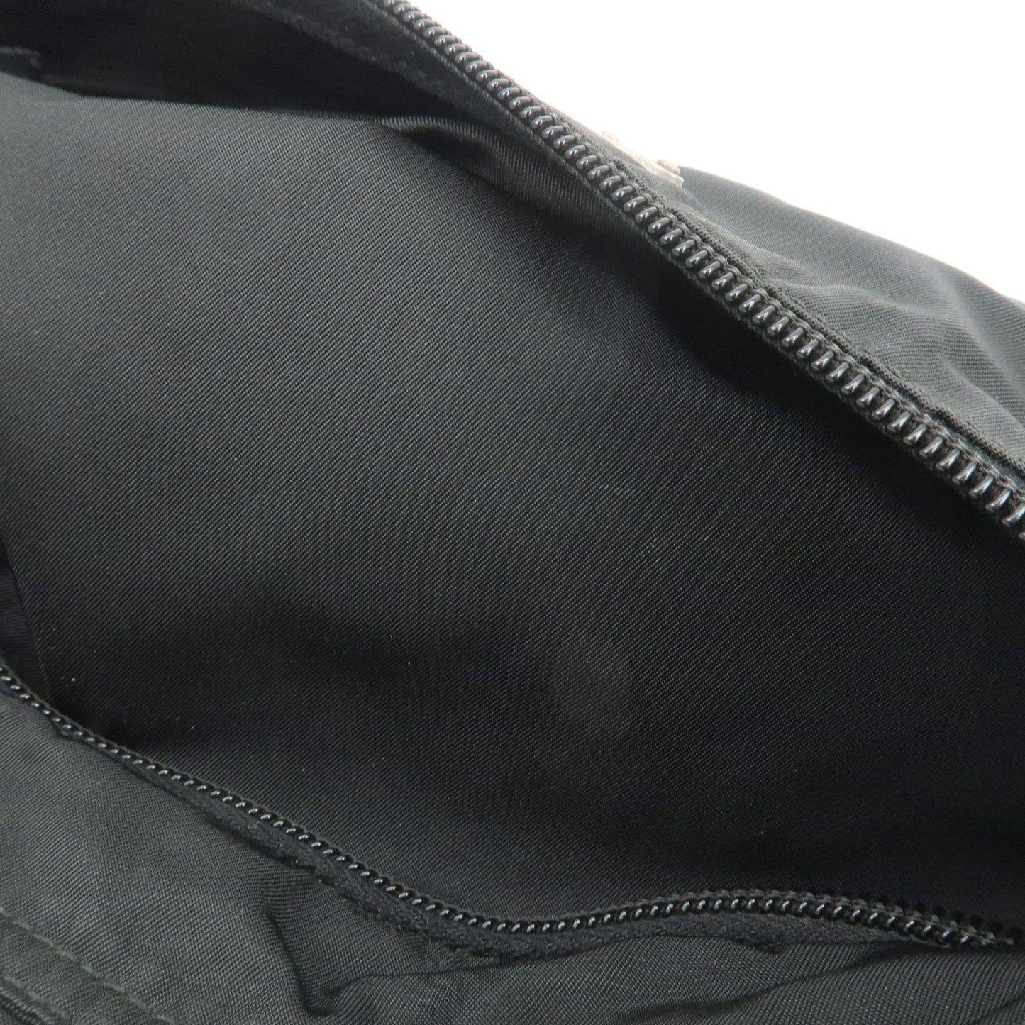 Prada Triangle Logo Nylon Leather Shoulder Bag Crossbody Bag Black【Pre-order】