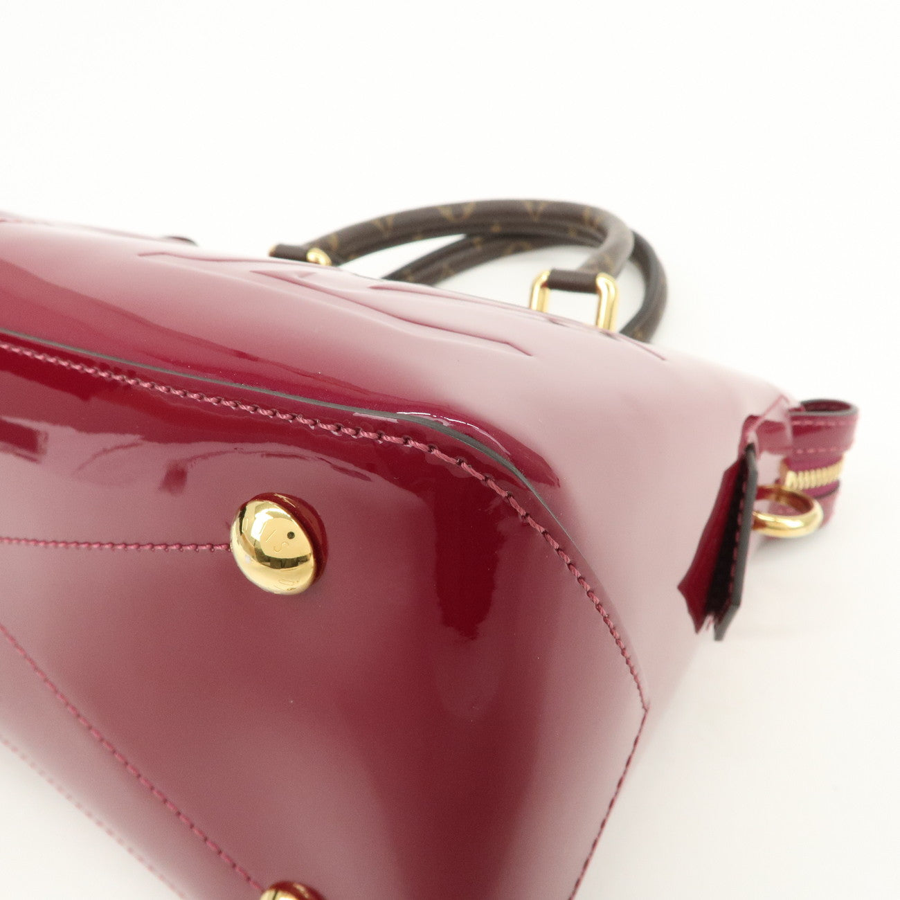 Louis Vuitton Vernis Monogram Tote Miroir 2Way Bag Magenta M54640【Pre-order】