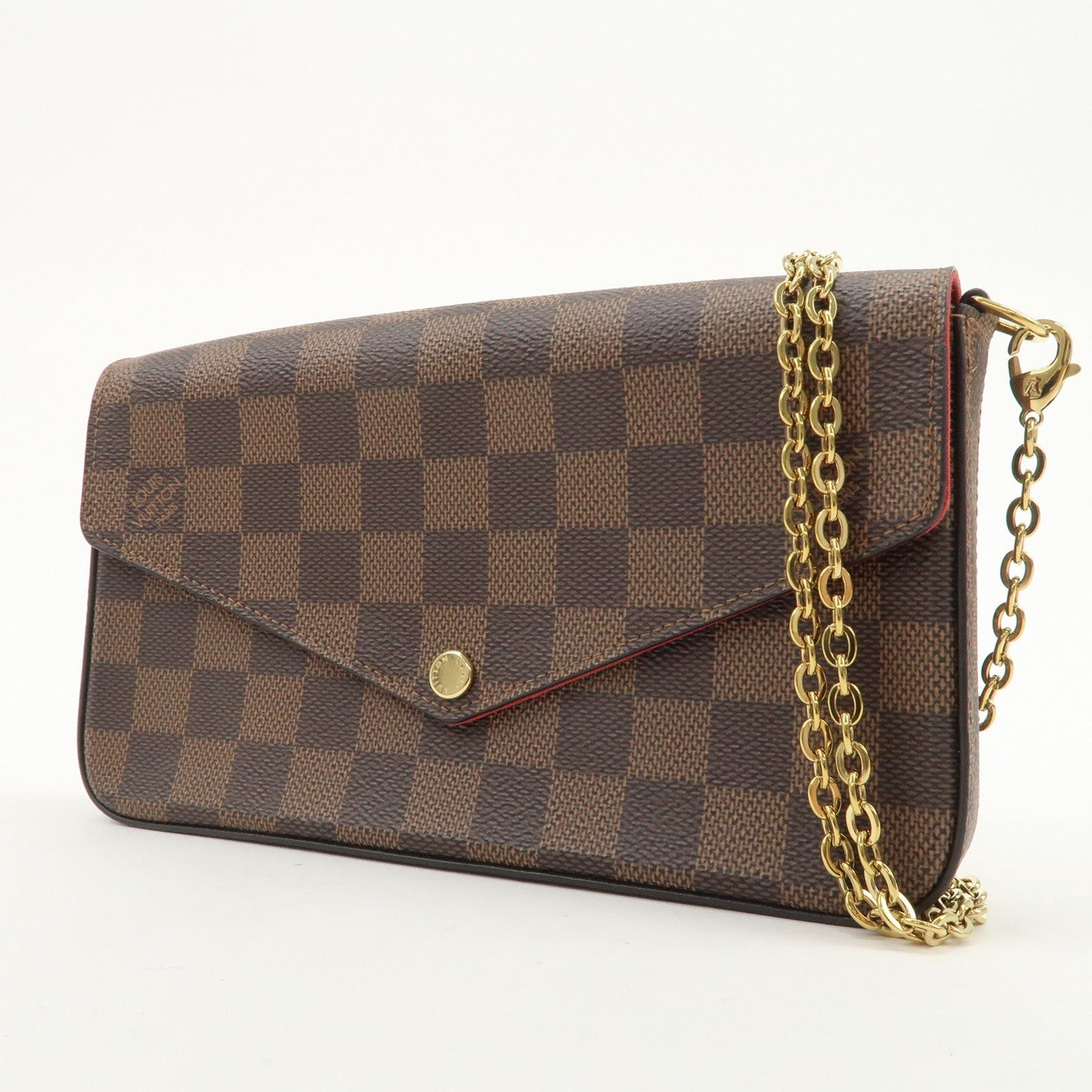 Louis Vuitton Damier Pochette Felicie Shoulder Bag Brown M63032【Pre-order】