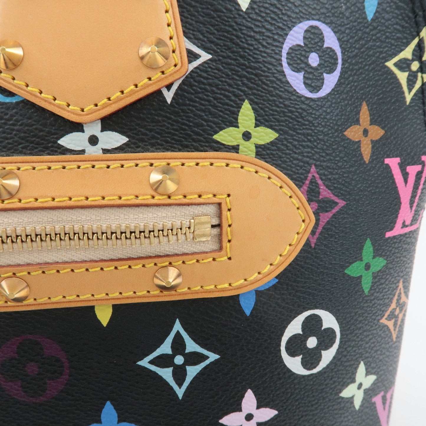 Louis Vuitton Monogram Multicolor Alma Hand Bag Noir M92646【Pre-order】