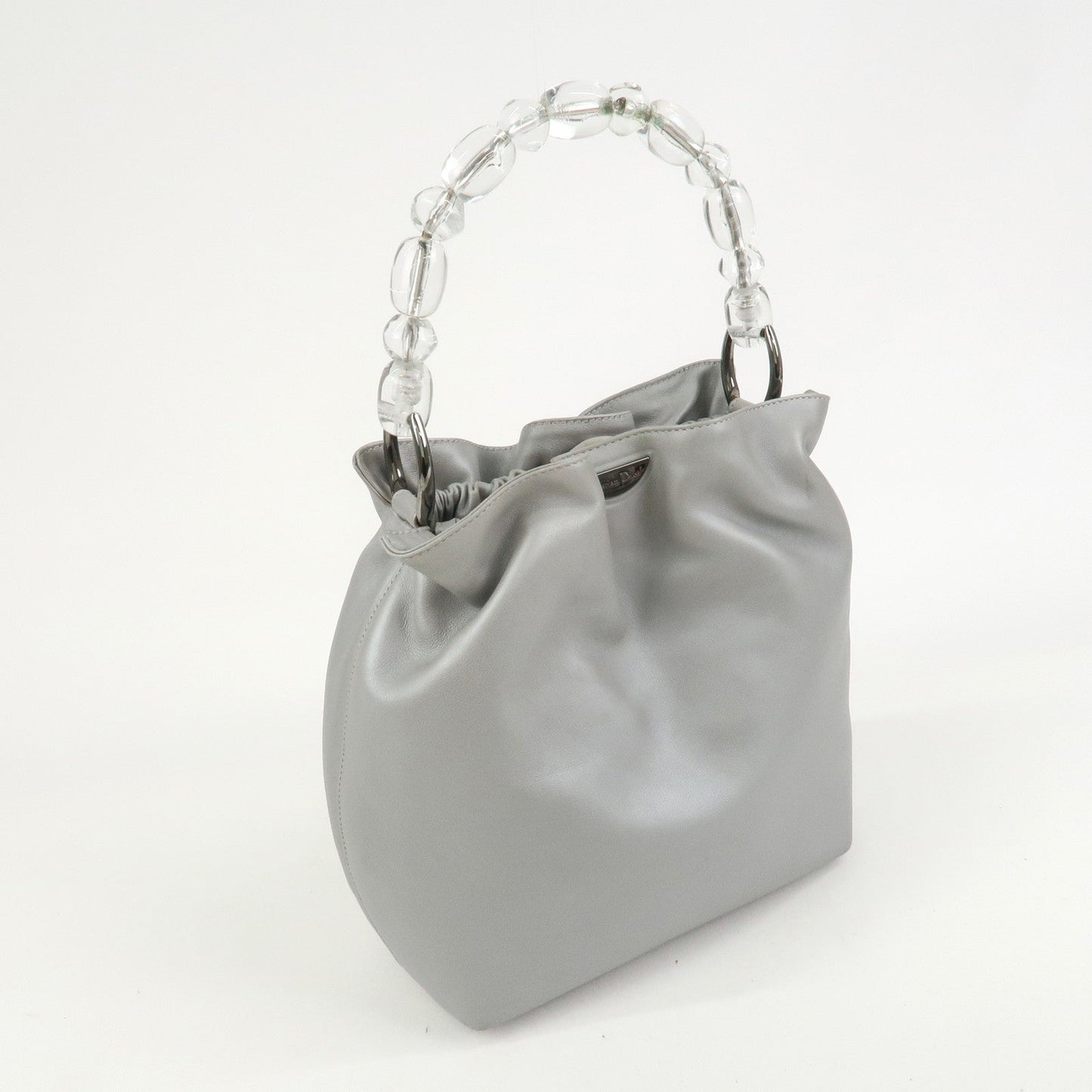 Christian Dior Maris Pearl Leather Hand Bag【Pre-order】