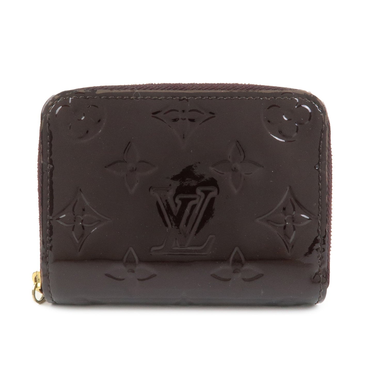 Louis Vuitton Monogram Vernis Zippy Coin Purse Amarante M93607【Pre-order】
