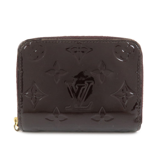 Louis Vuitton Monogram Vernis Zippy Coin Purse Amarante M93607【Pre-order】