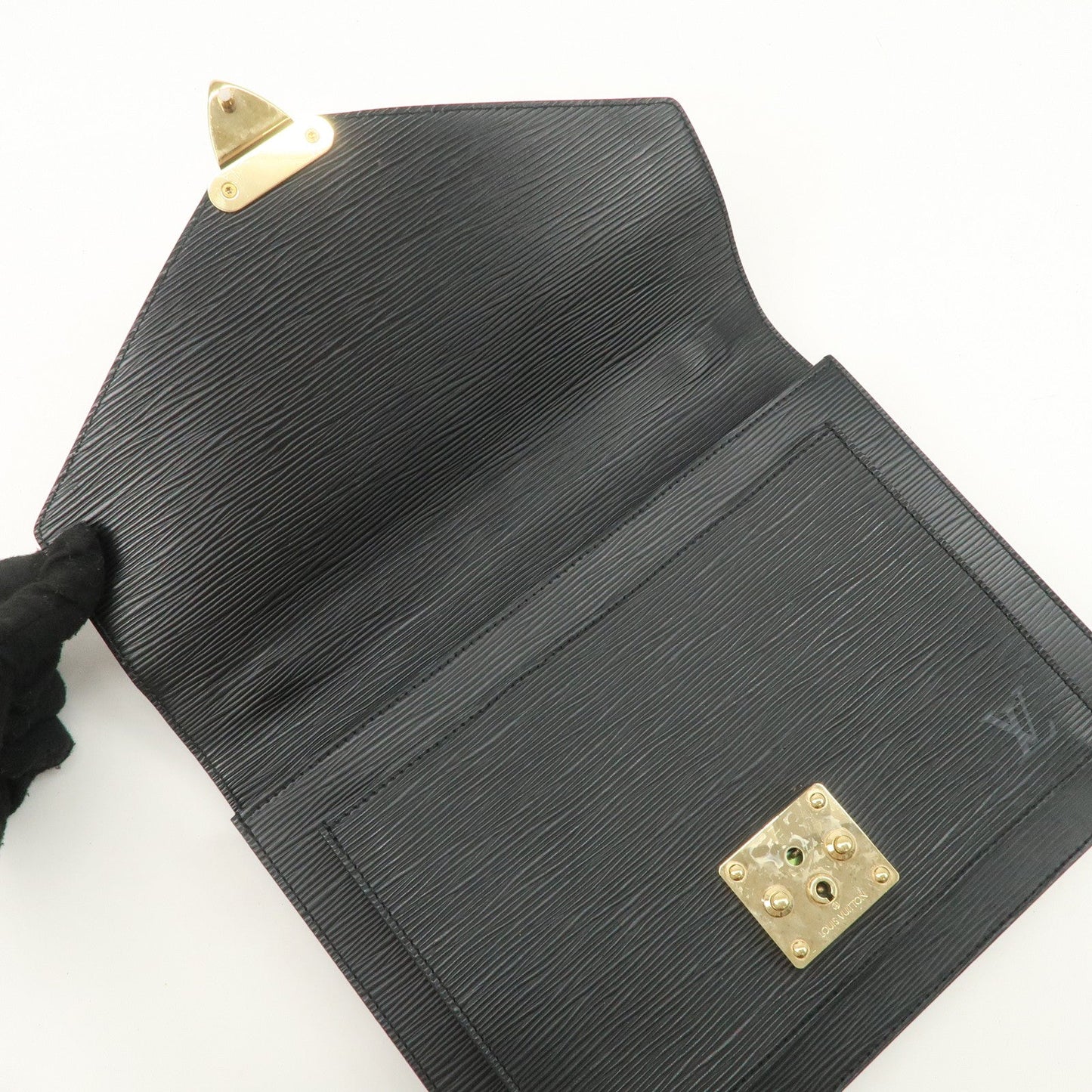 Louis Vuitton Epi Monseau 2Way Shoulder Bag Hand Bag Black M52122【Pre-order】